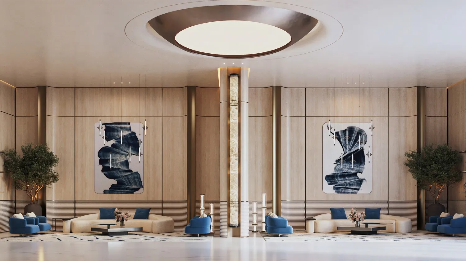 Binghatti Skyhall amenities