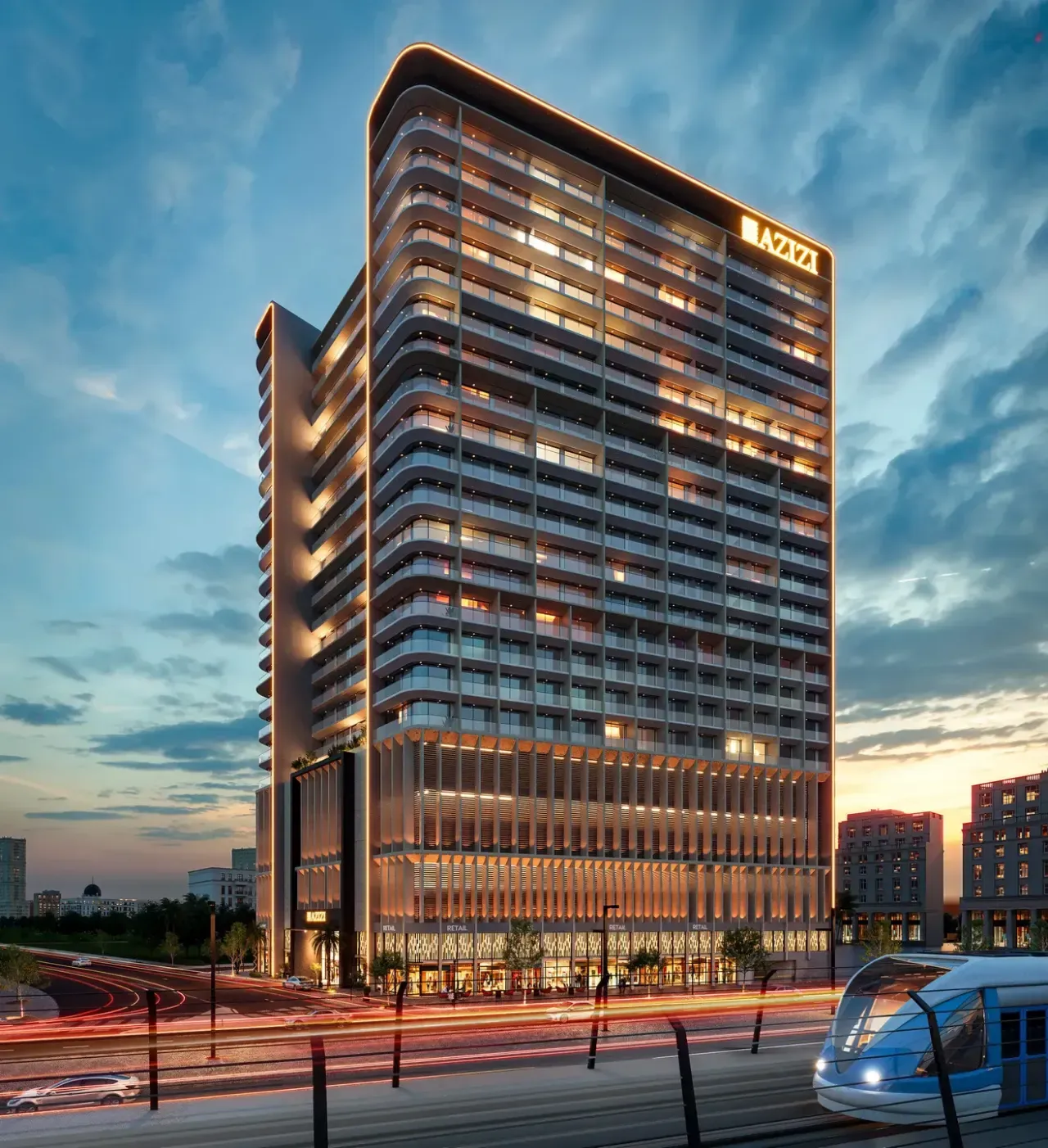 Azizi Arian, Downtown Jebel Ali