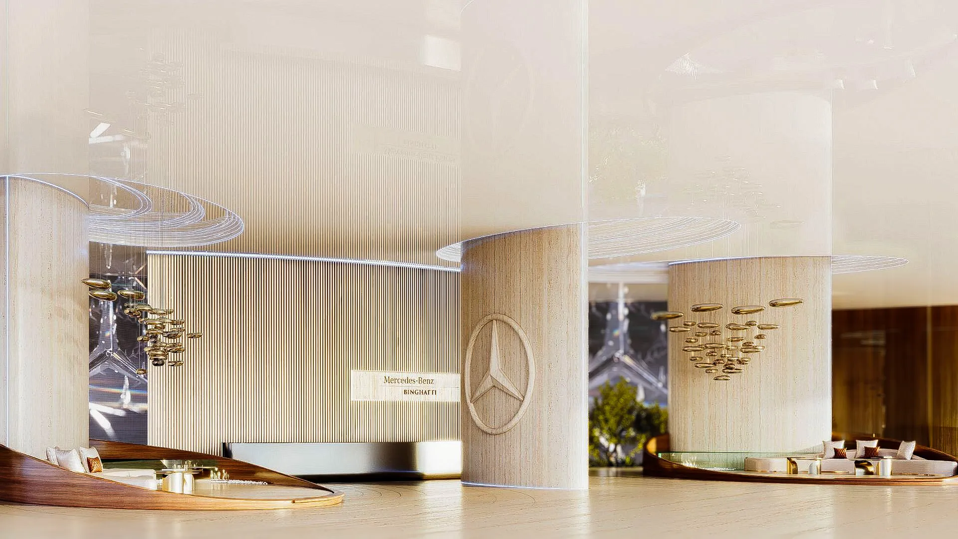 Mercedes-Benz Places by Binghatti City in Meydan