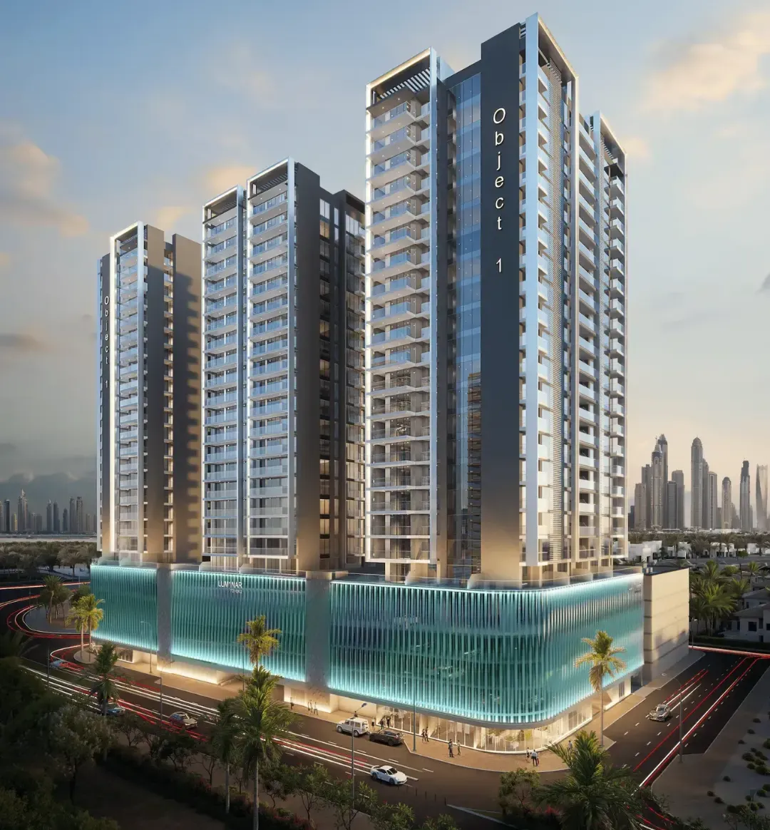 LUM1NAR Towers by Object One in Jumeirah Village Triangle (JVT) — image 4