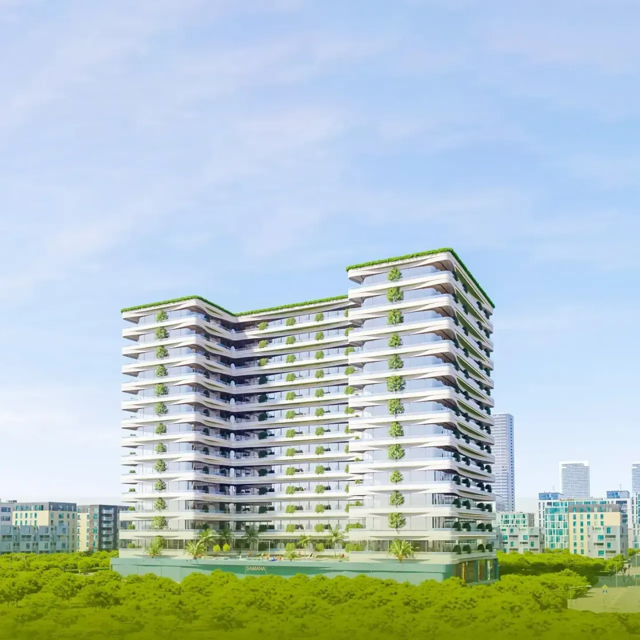 Samana IVY Gardens in Dubailand Residence Complex (DLRC) — image 1
